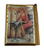Personalized Expressions. Pocket Sized Gold Plated Memo Pad with a Pen
