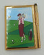 Personalized Expressions. Pocket Sized Gold Plated Memo Pad with a Pen