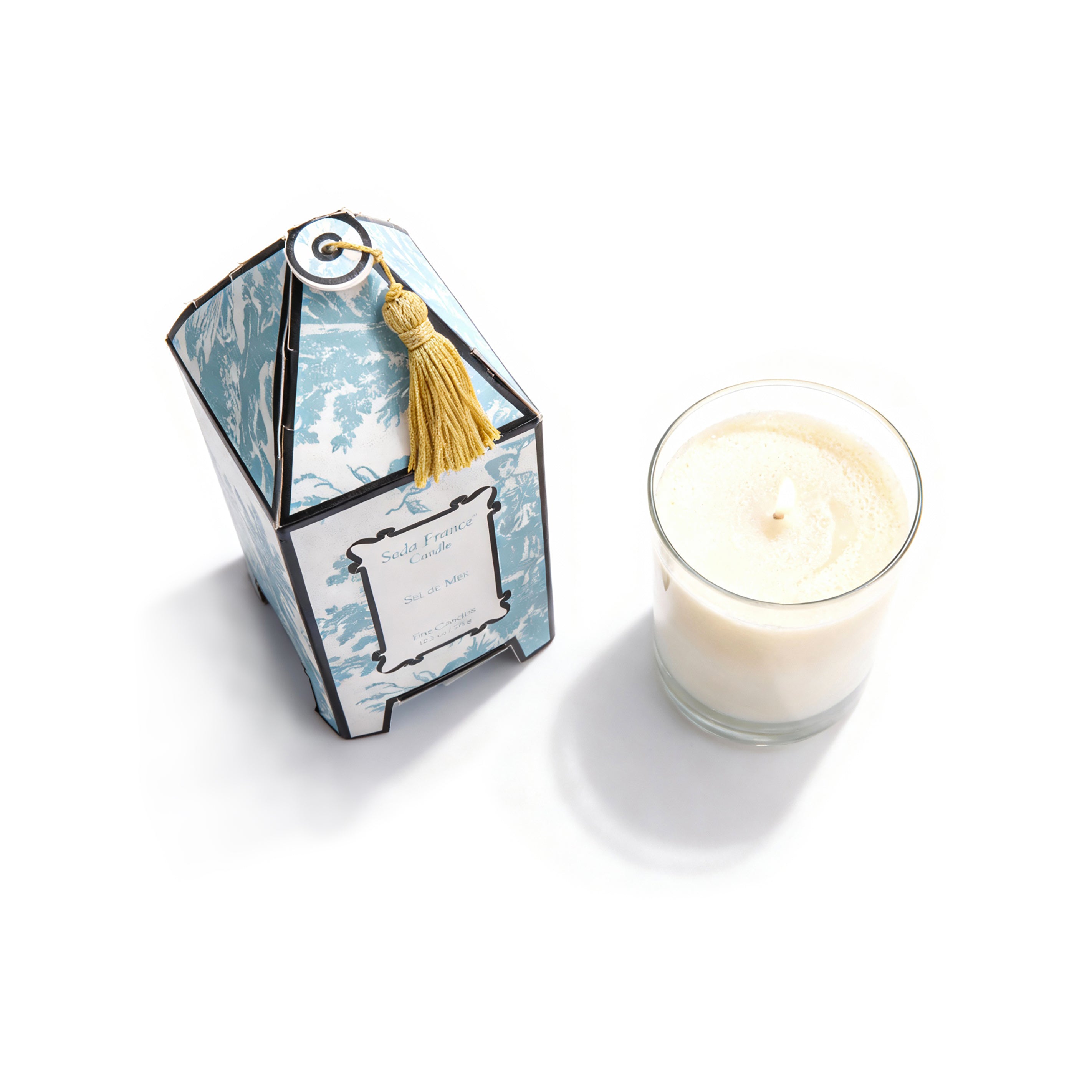 Seda France. Sel De Mer Toile Box Candle