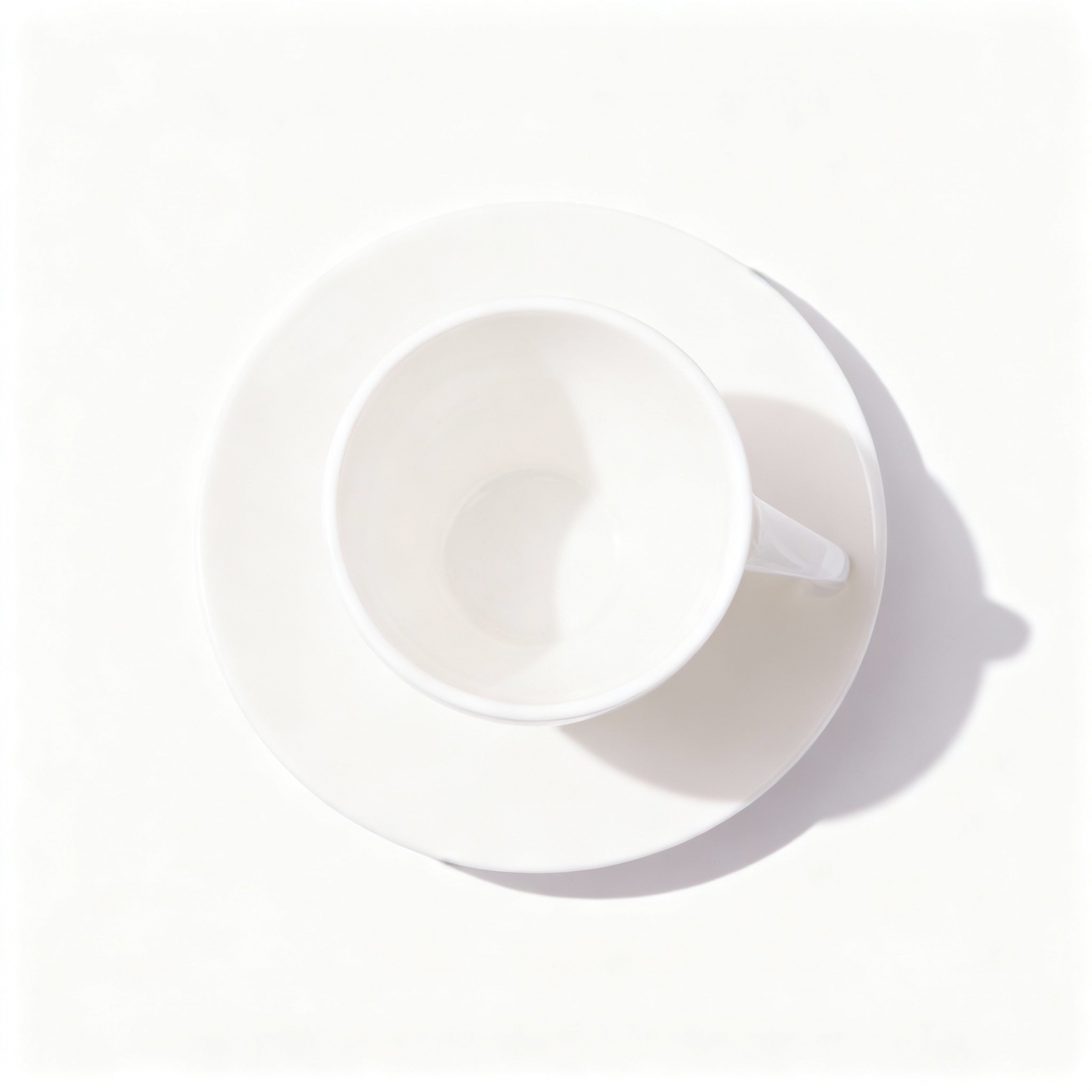 Gaia & Gino. Creamy Espresso Cup & Saucer