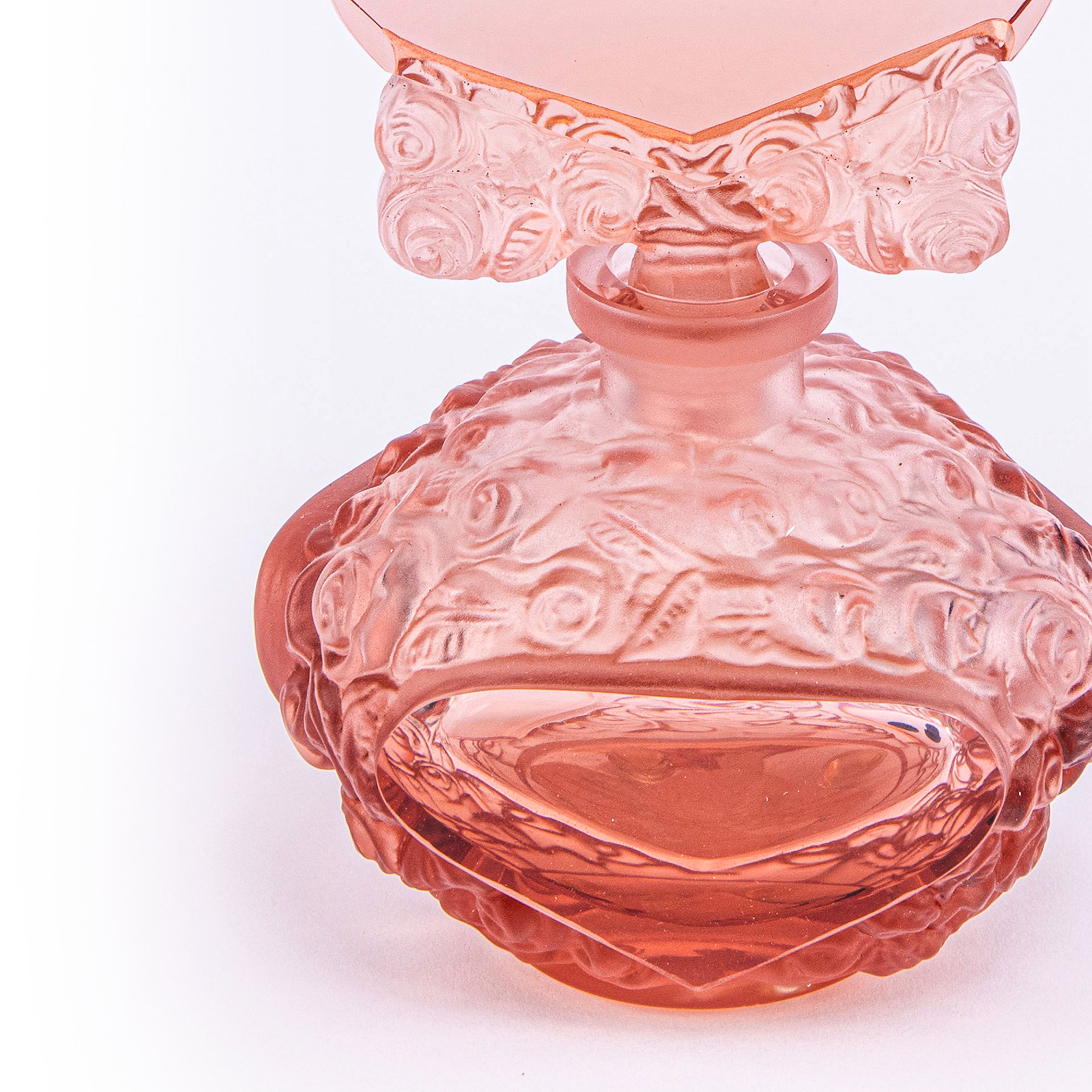 Alvaro Hurtado. Pink Crystal Perfume Bottle. 160 ML