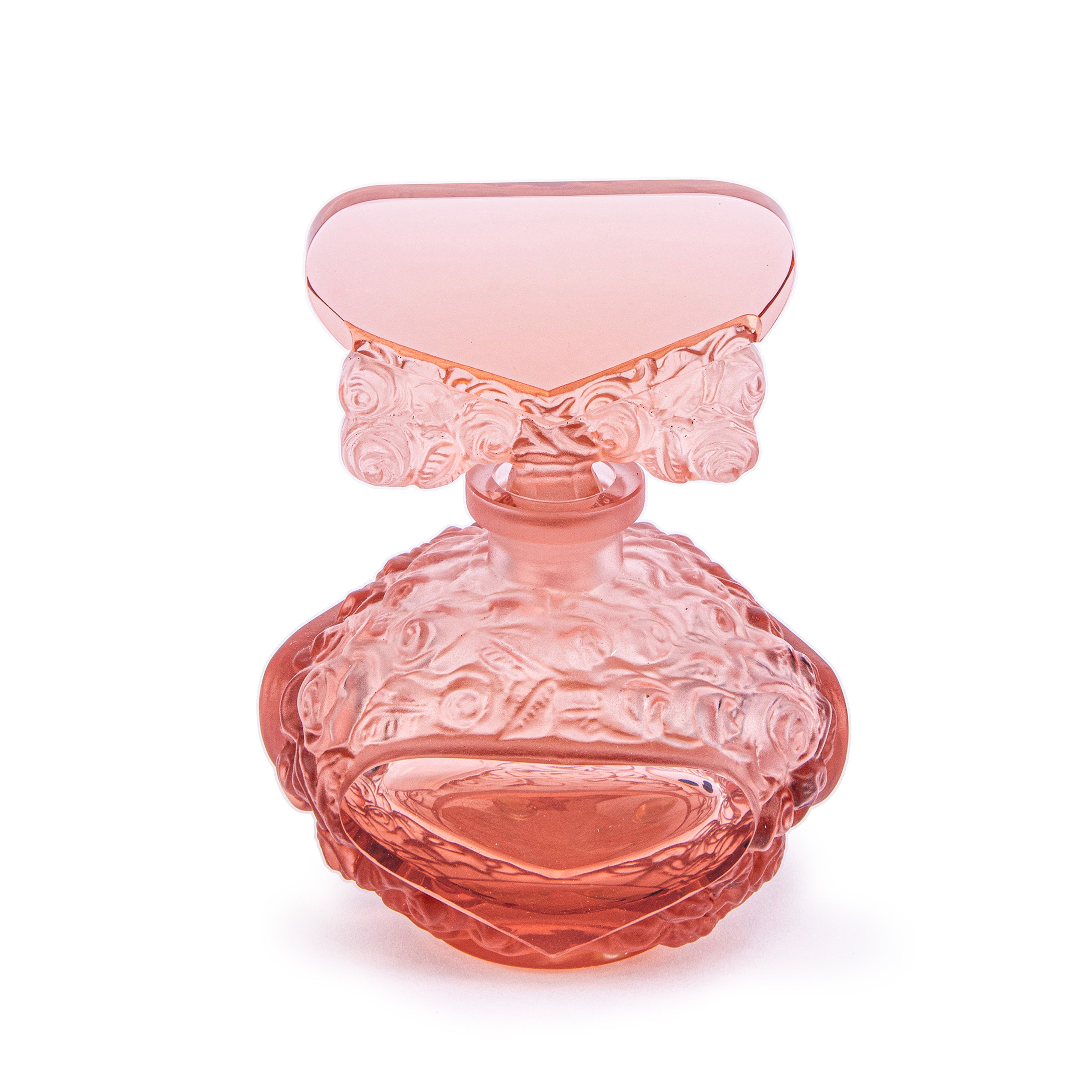 Alvaro Hurtado. Pink Crystal Perfume Bottle. 160 ML