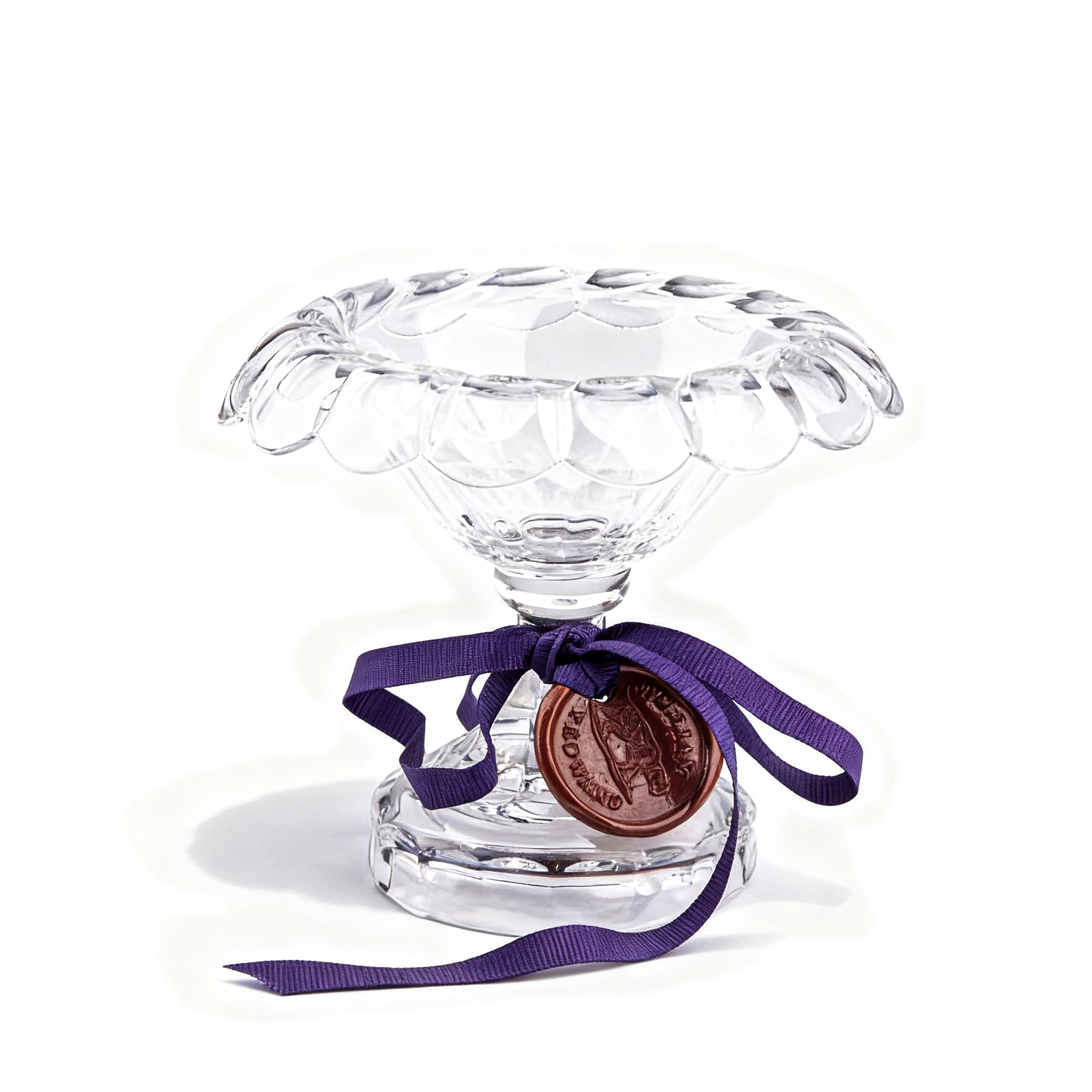 William Yeoward. Crystal Serving Bowl with Pedestal