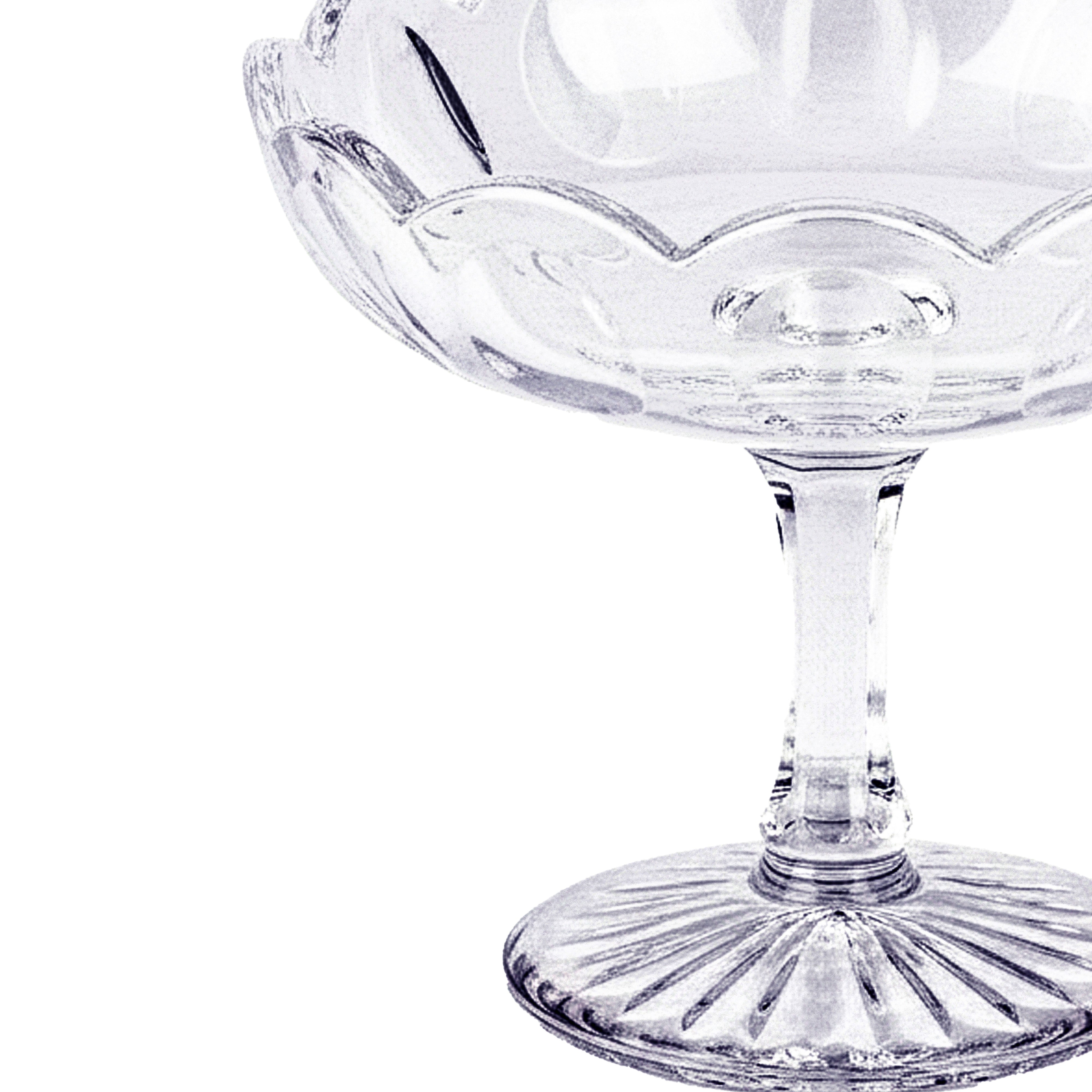 William Yeoward. Crystal Dessert Plate. Medium Size