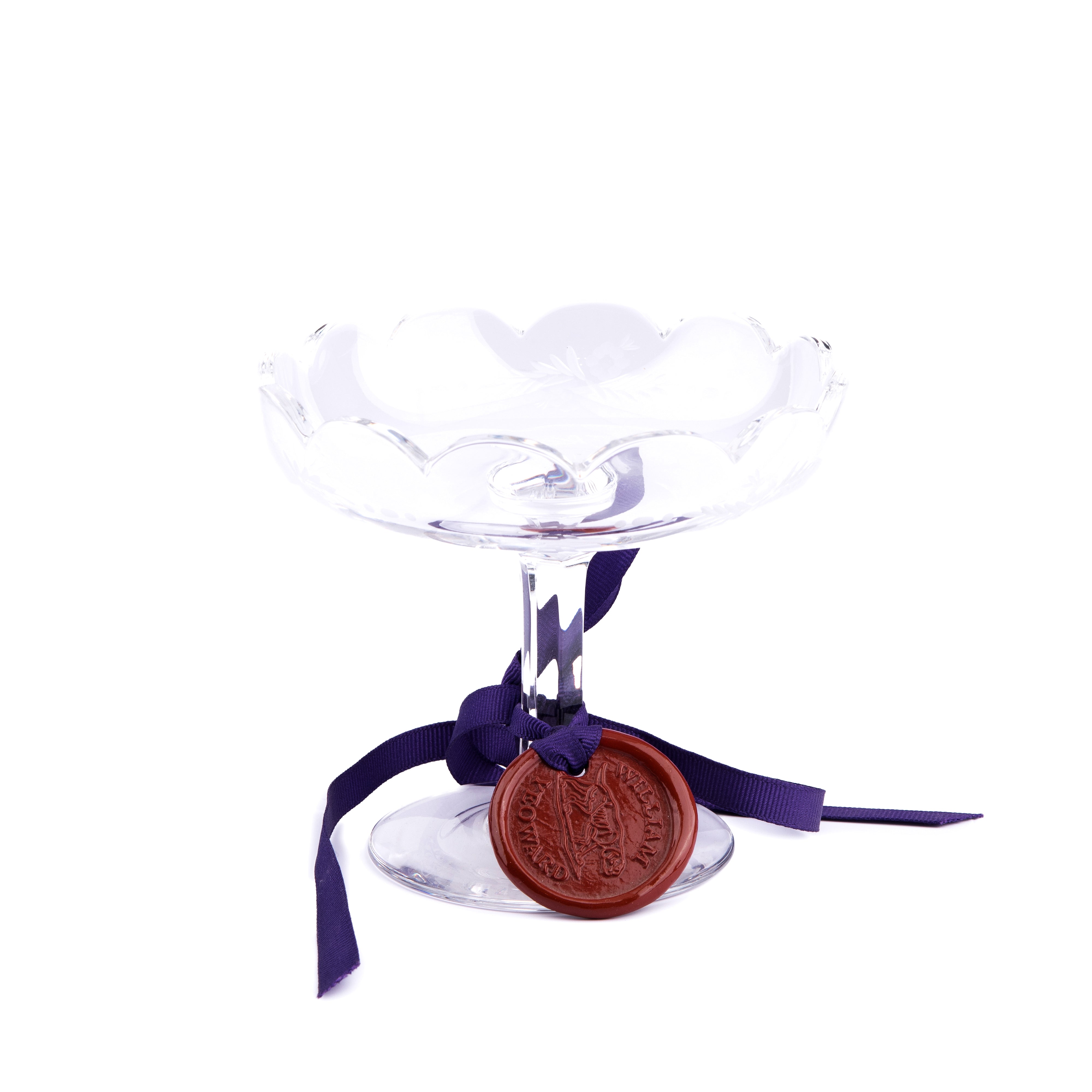 William Yeoward. Classic Crystal Dessert Bowl From Slovenia