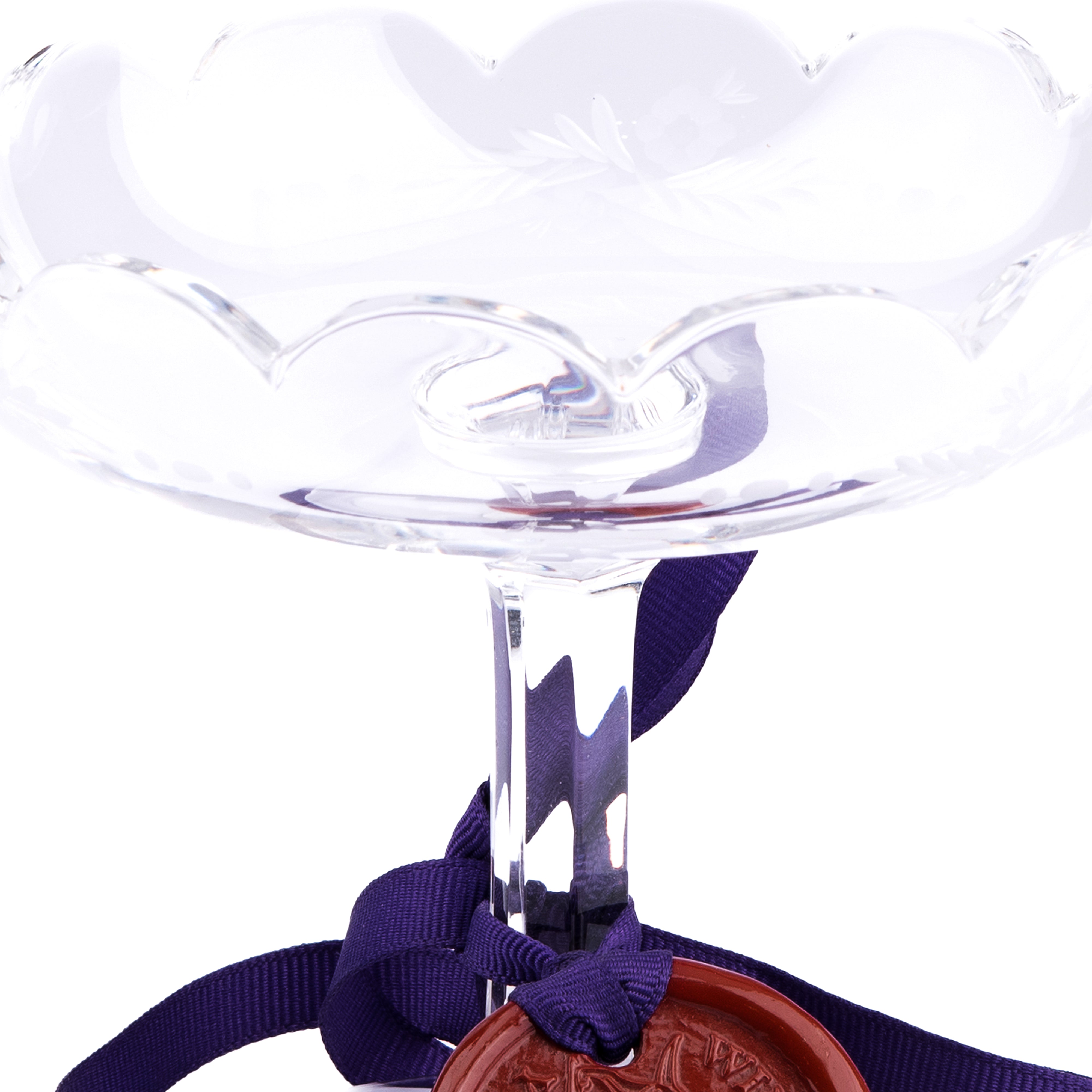 William Yeoward. Classic Crystal Dessert Bowl From Slovenia