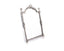 Andrea by Sadek. Silver Dresser Mirror. Large Size