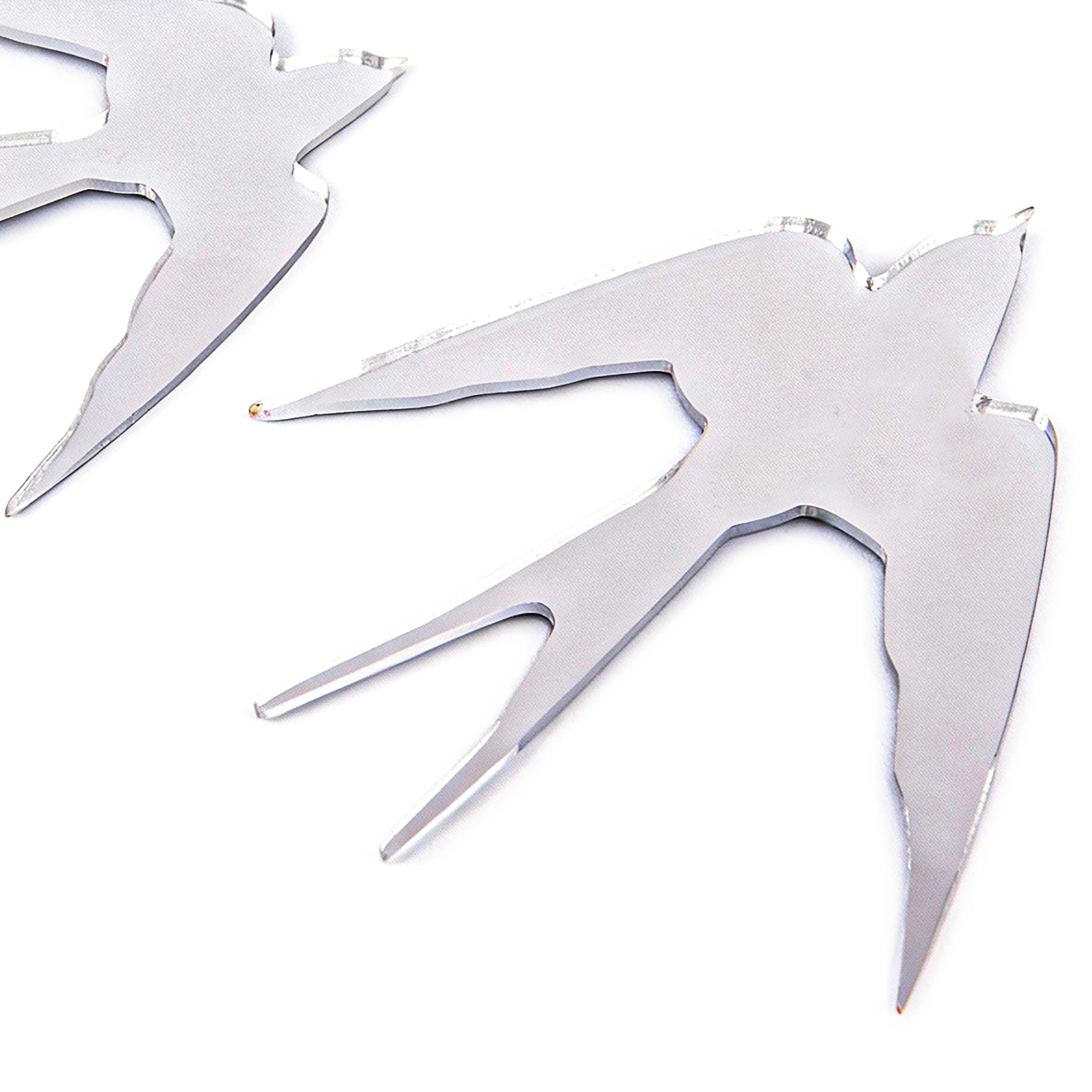 Liscious. Set of 3 Magnetic Mirrors in Birds Shape. Small Size