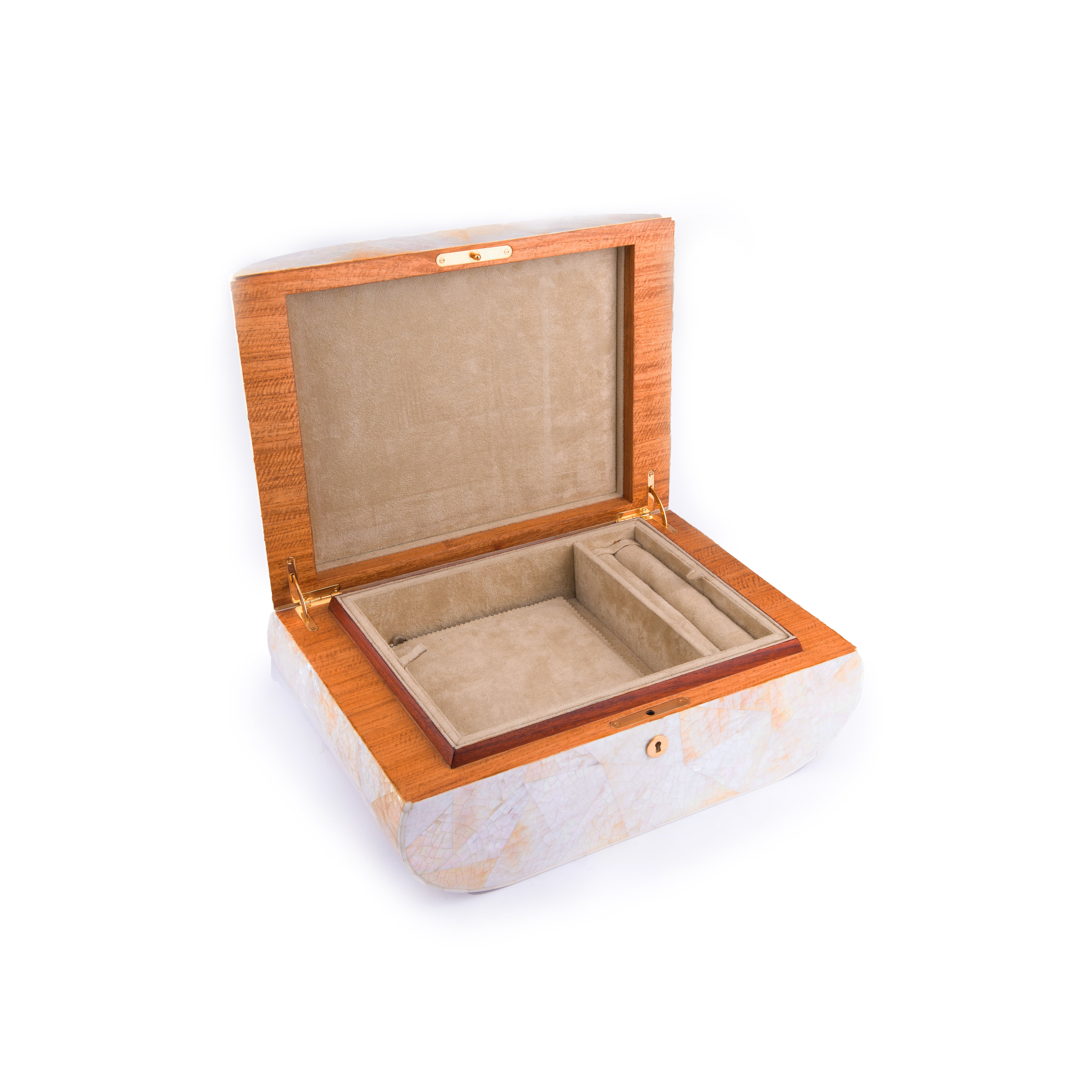 Ginger Brown. Luxury Jewellery Box
