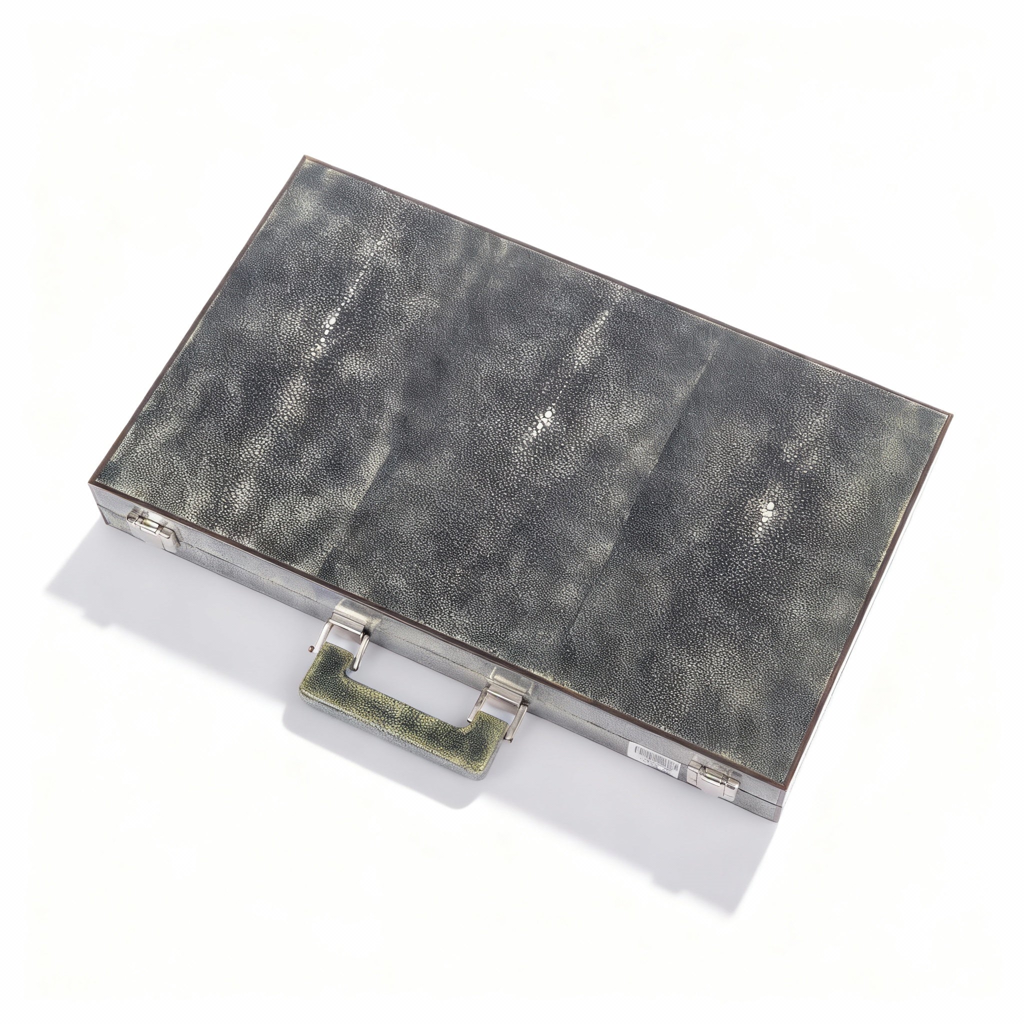 Ginger Brown. Vintage Backgammon Board in Leather Case.