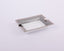 Manufacture De Monaco. Grey Porcelain Ashtray Studded with Blue Swarovski.  Medium Size