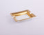 Manufacture De Monaco. Alhambra Gold Ashtray. Medium Size
