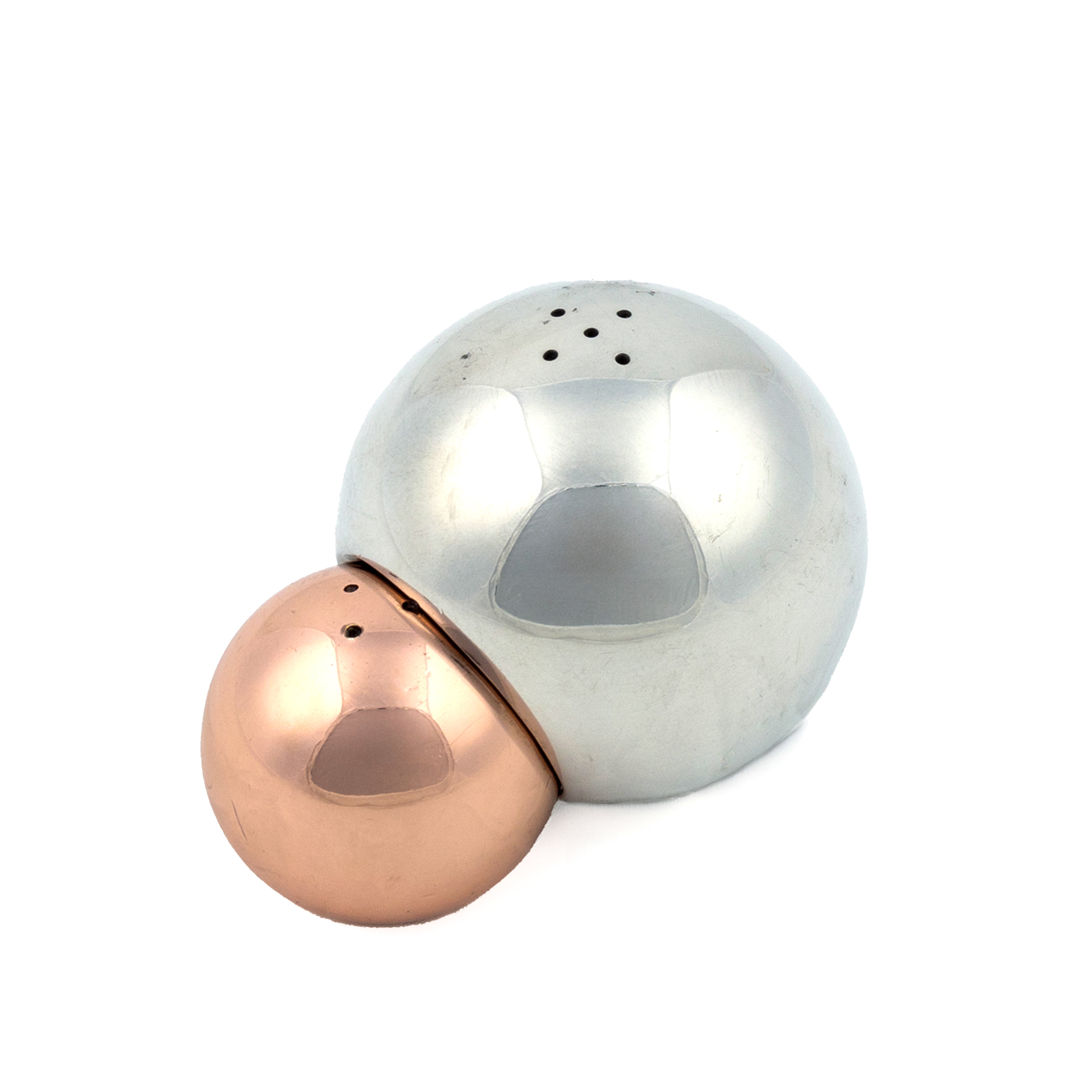 Etain Plus. Stainless Steel Salt & Pepper Set. Small Size
