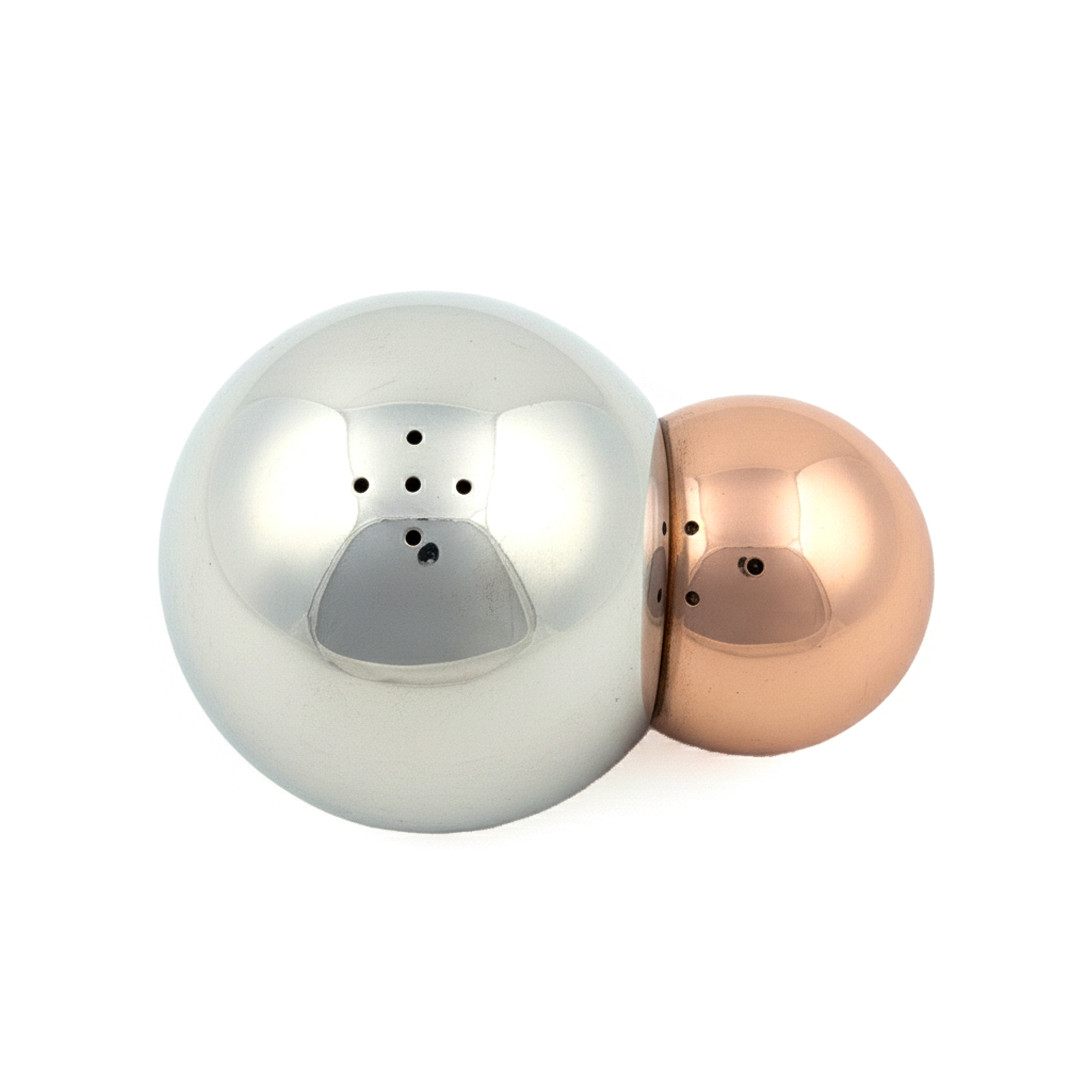 Etain Plus. Stainless Steel Salt & Pepper Set. Small Size