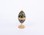 Kingspoint Designs. Black Beauty Egg-Shaped Box. Medium Size