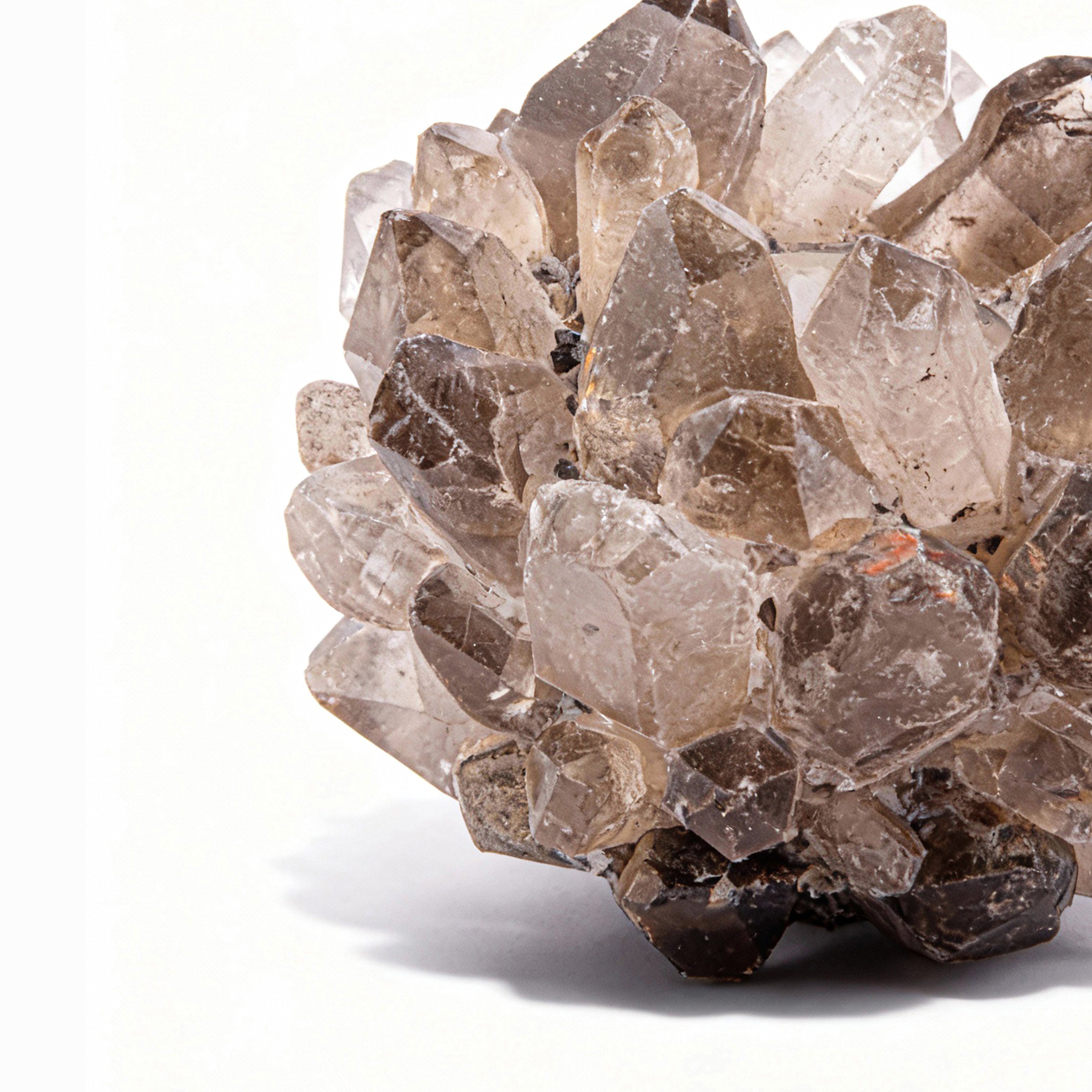 Kathryn Mccoy. Grey Quartz Candle Holder. Medium Size