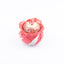 Franz Porcelain. Common Poppy Sugar Bowl with A Spoon. Small Size