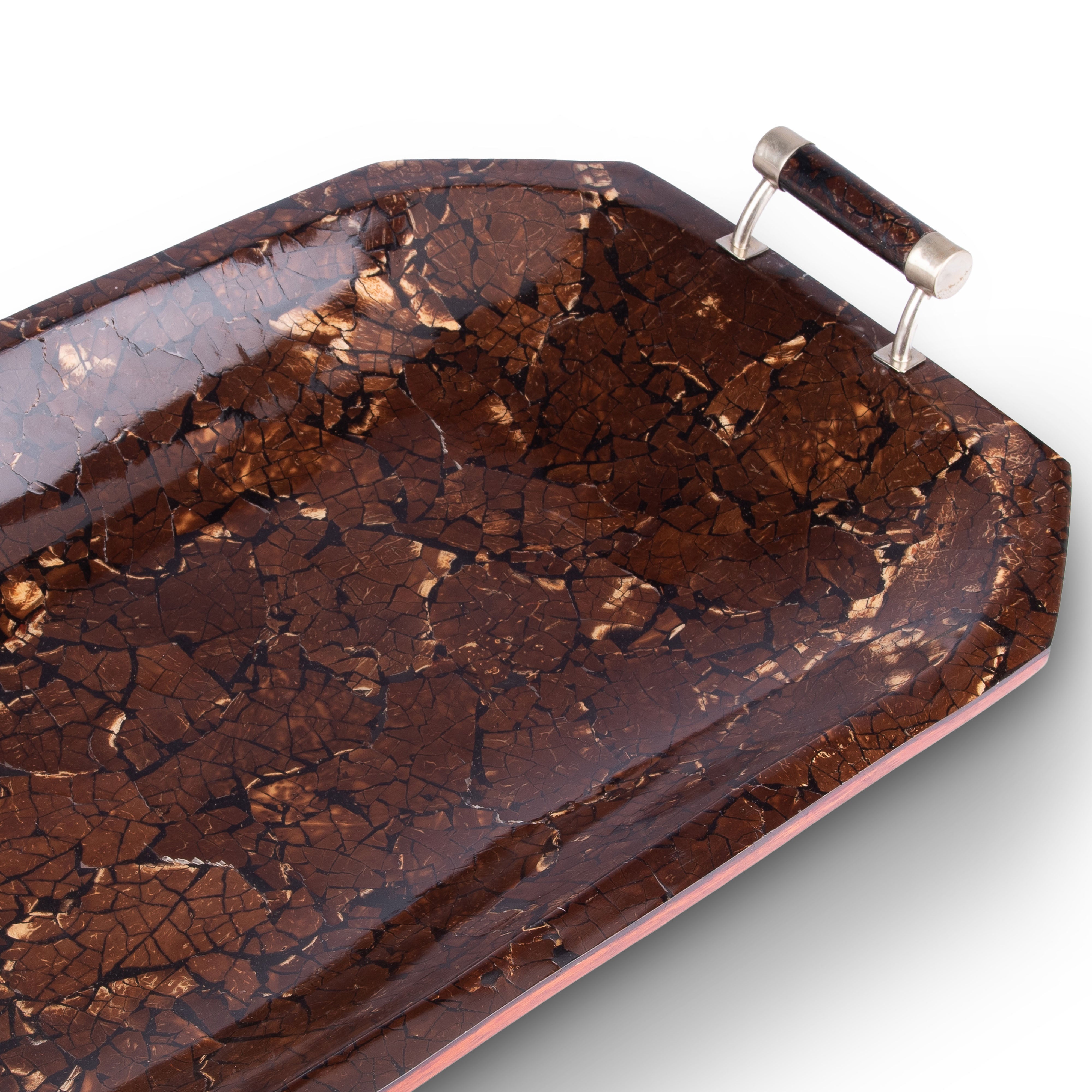 Saigon Interiors. Brown Tray