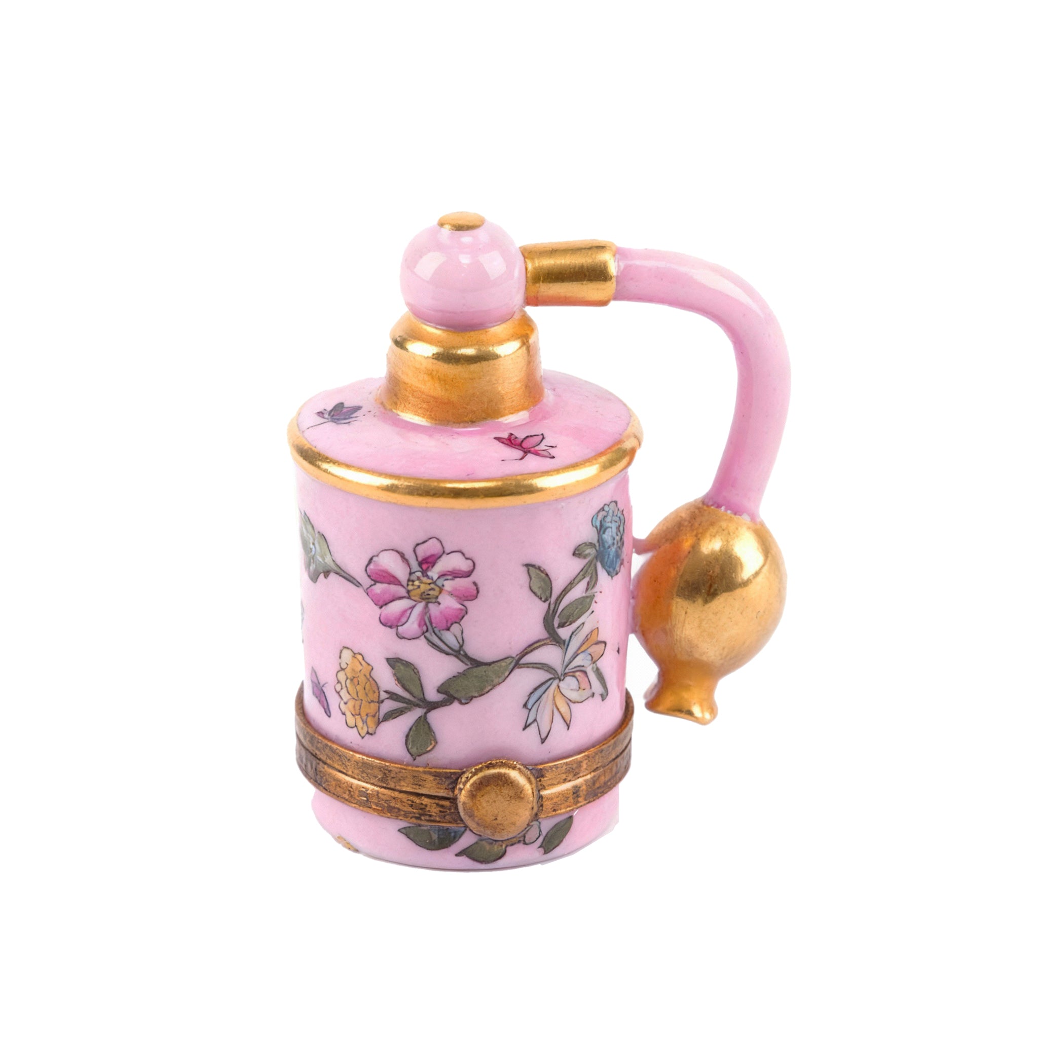 Chamart Exclusives. Pink Limoge Porcelain Box