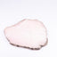 Rablabs. Kiva Platter in Rose Quartz with a Silver Trim. Medium Size