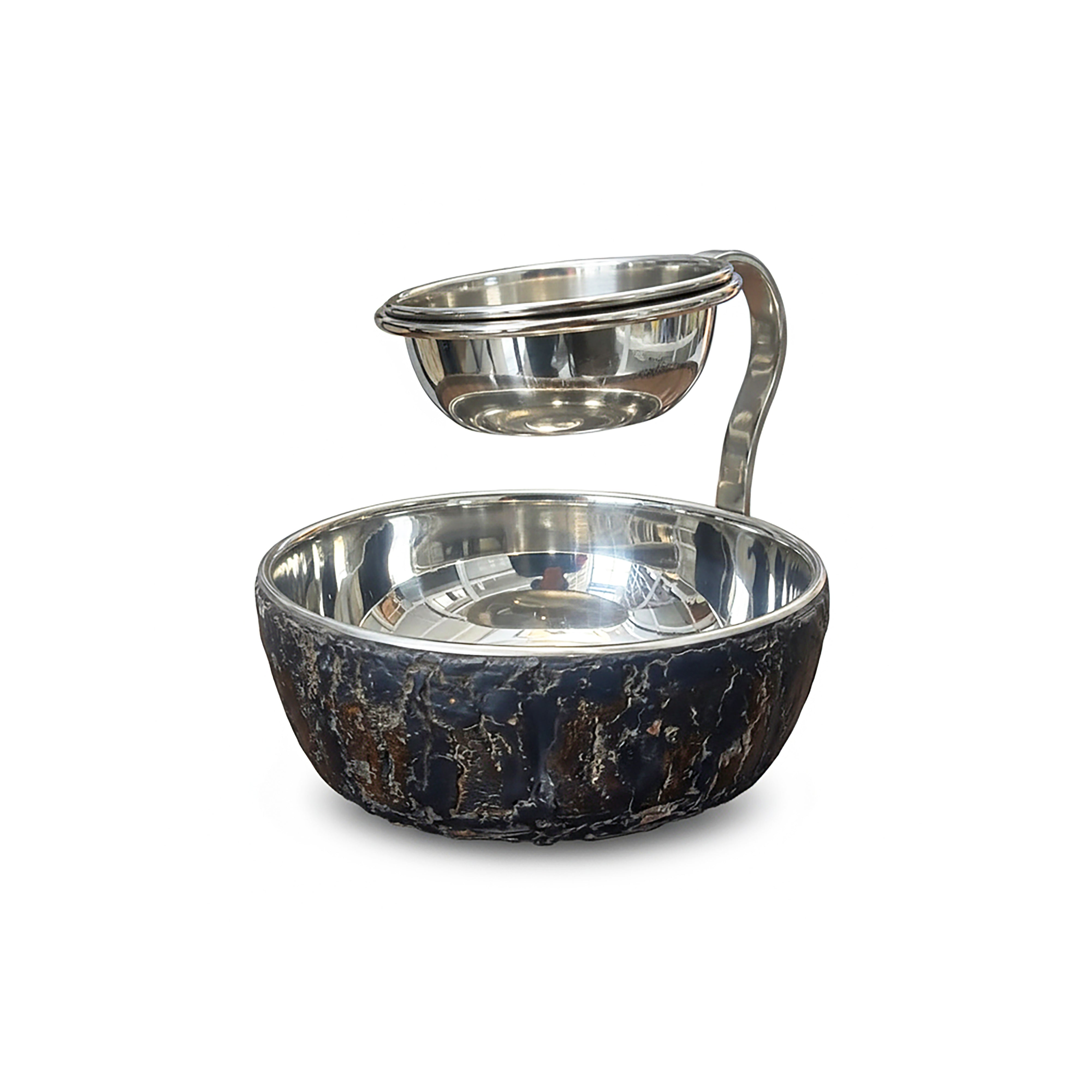 Frances Stoia Home. Bark Chip & Dip Bowl