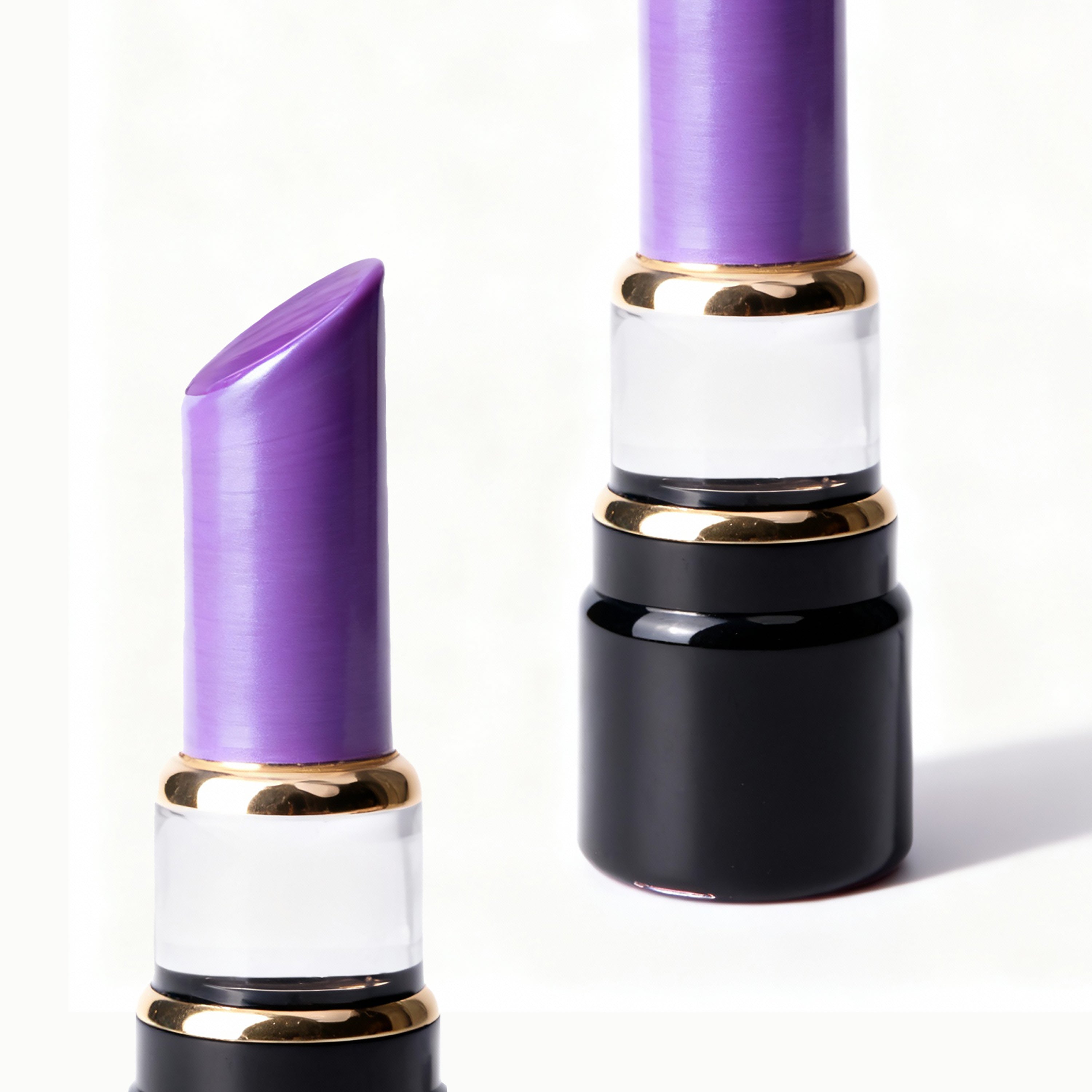 Kosta Boda. Glass Figurine in Lipstick Design. Medium Size