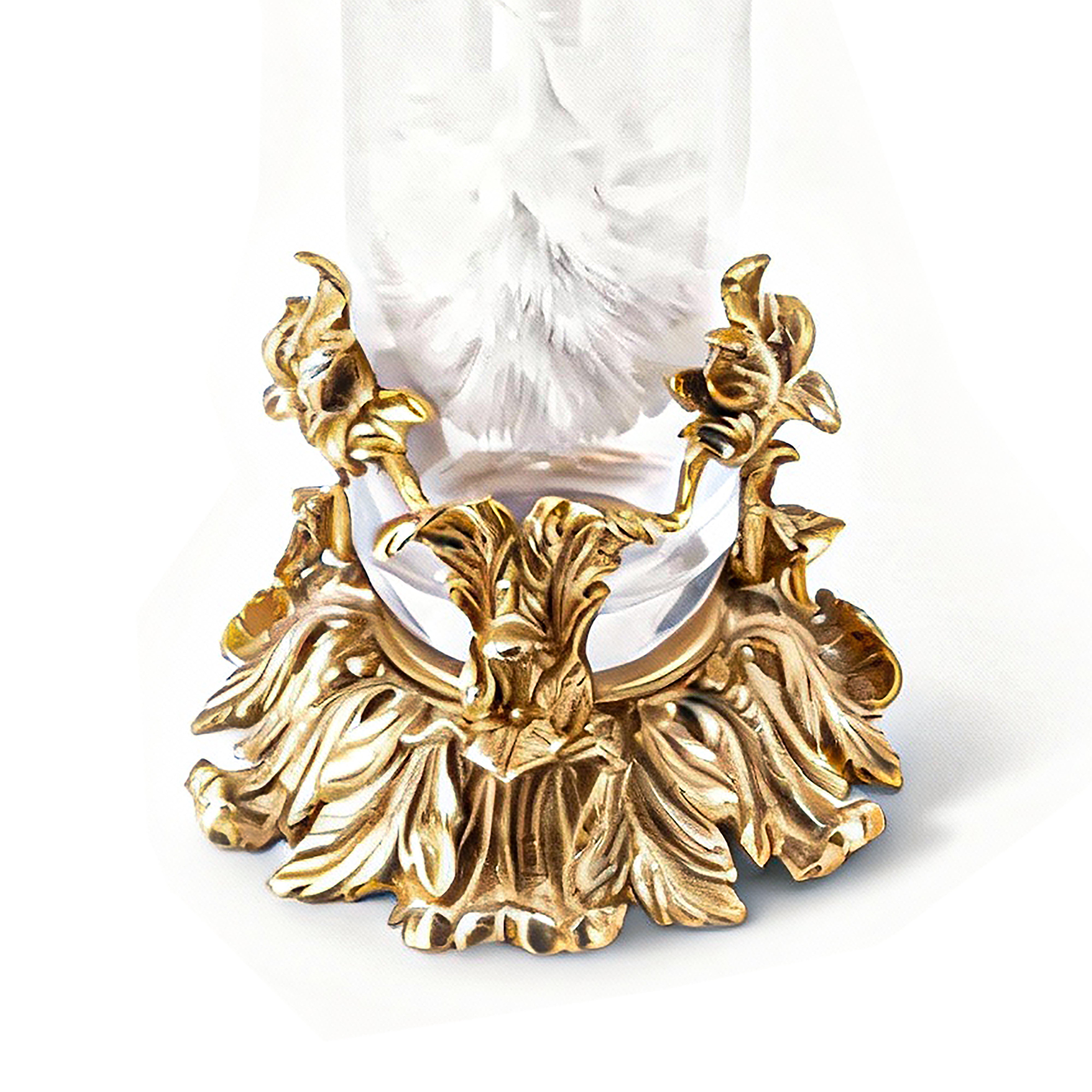 I Biagi. Crystal Toilet Brush.