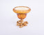 I Biagi. Amber Crystal Decorative Plate. Large Size