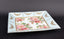 Mangani 1958. Floral Porcelain Decorative Plate with Gold Finish