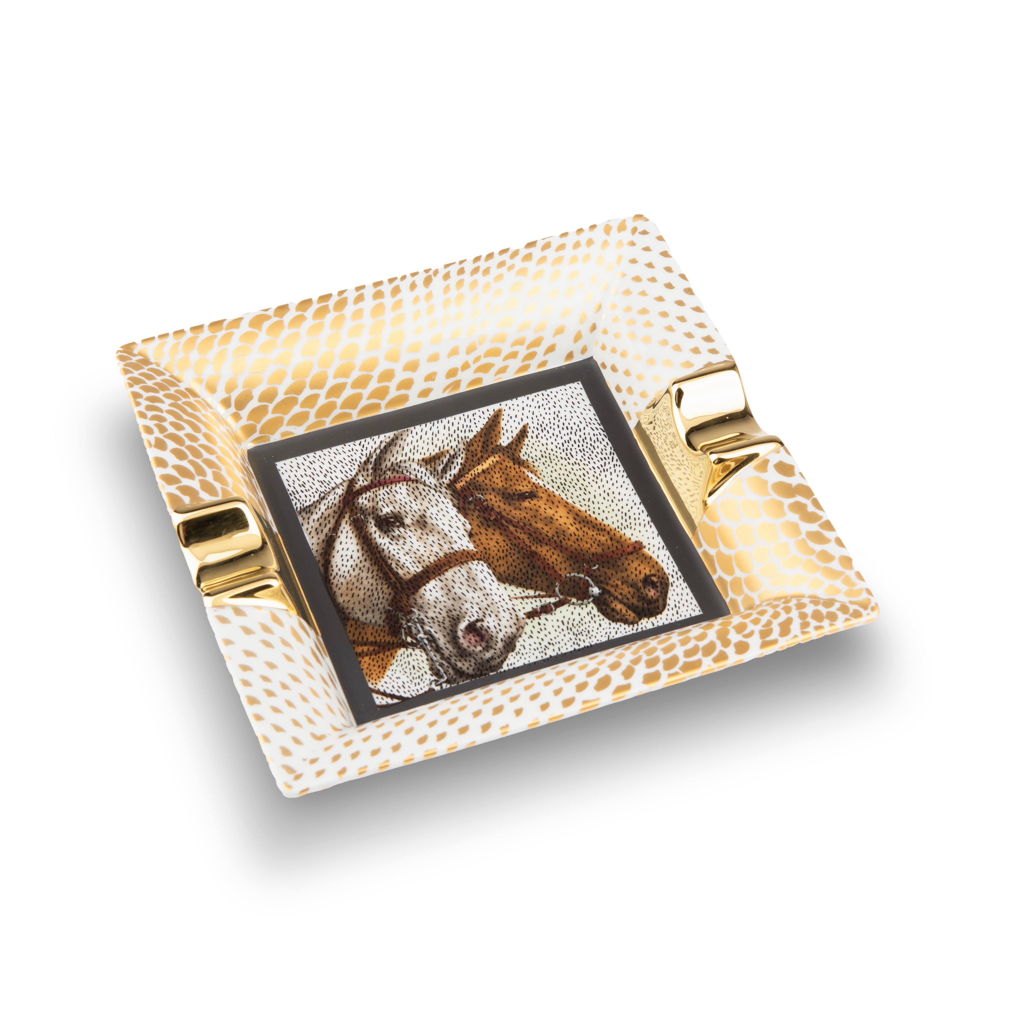 Mangani 1958. Small Porcelain Ashtray