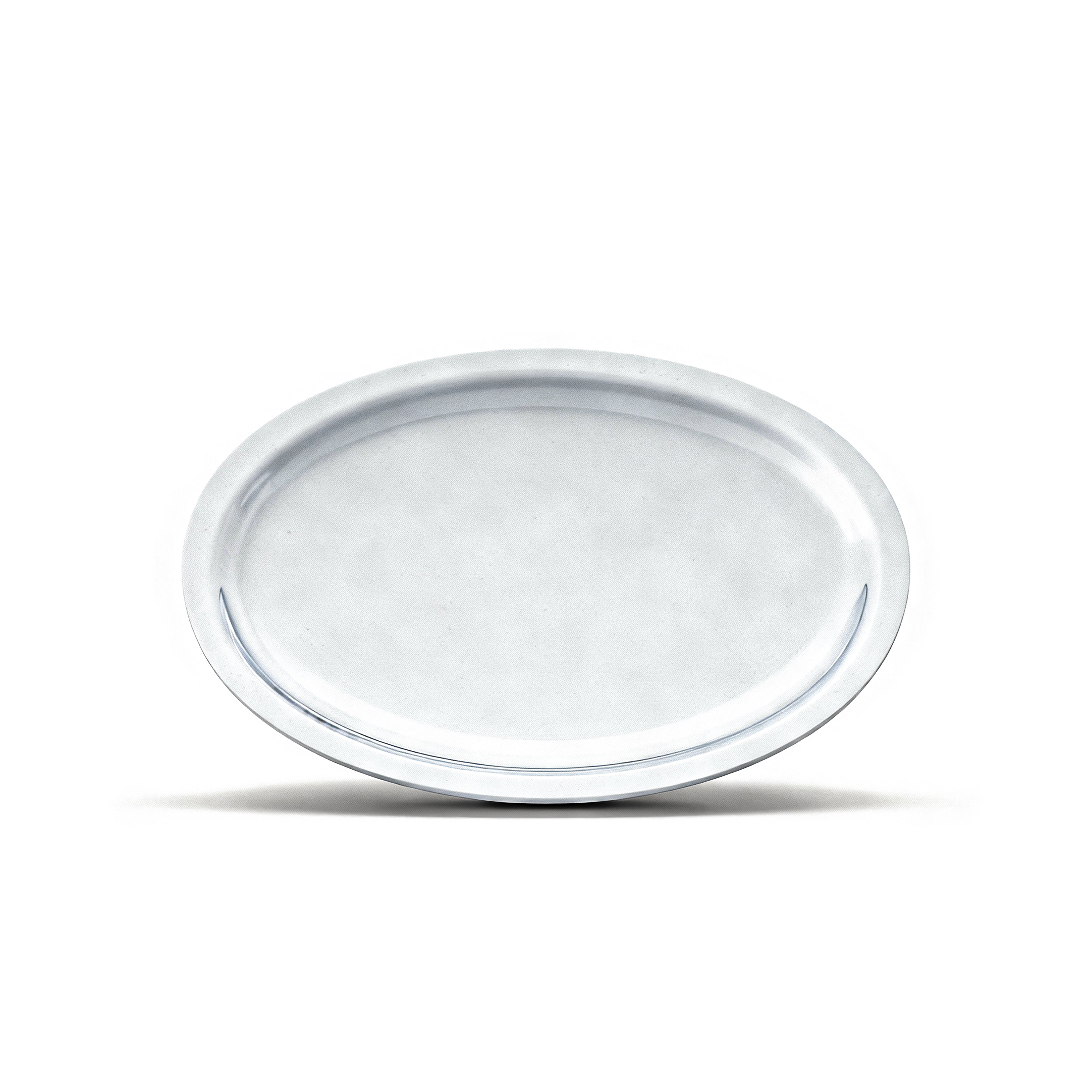 Pinetti. Oval Stainless Steel Soap Dish. Small Size