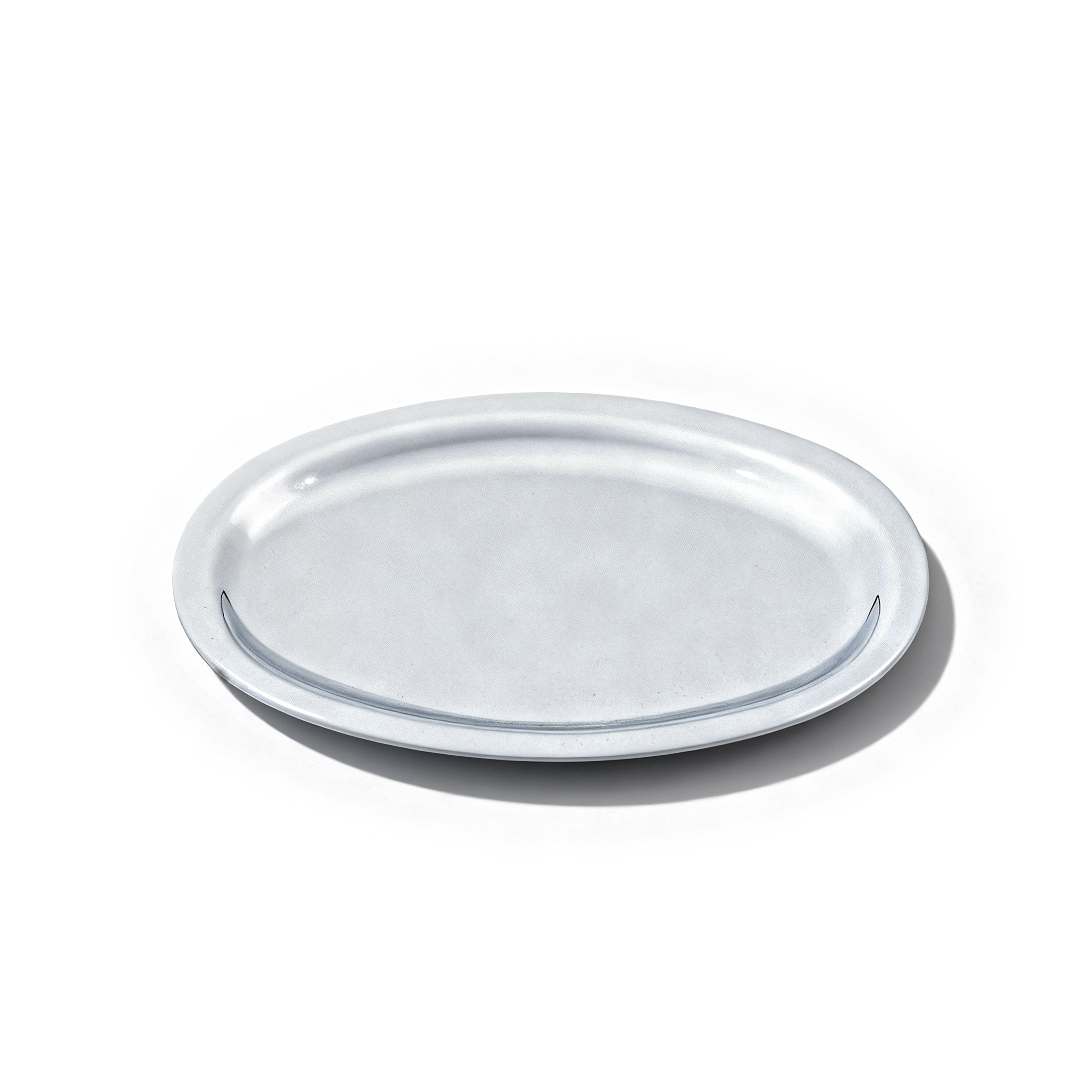 Pinetti. Oval Stainless Steel Soap Dish. Small Size