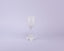Abhika. Stripped Glass with Murano Flower Base. Sold as 1 piece