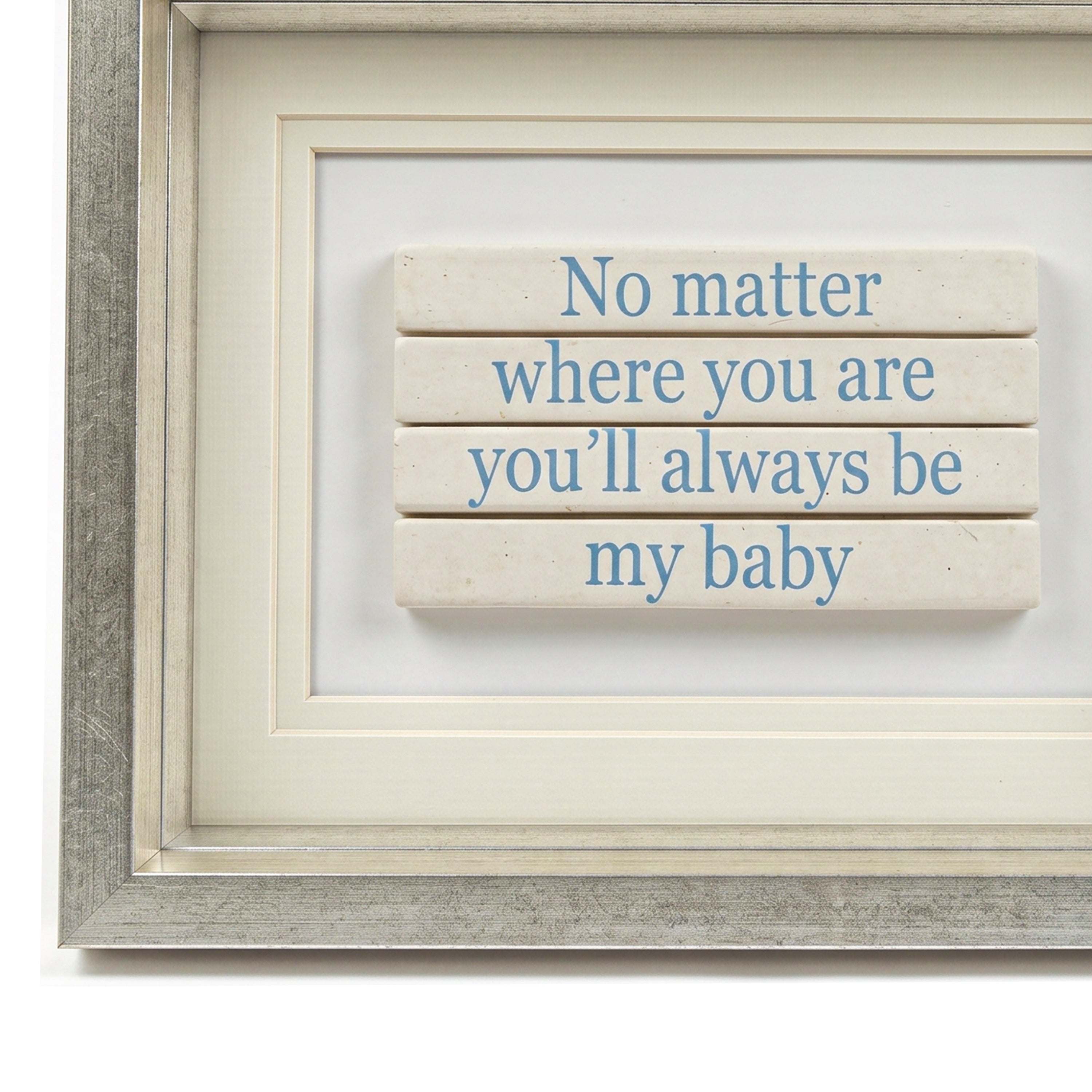Trowbridge Gallery. Tableau with Quote. Large Size