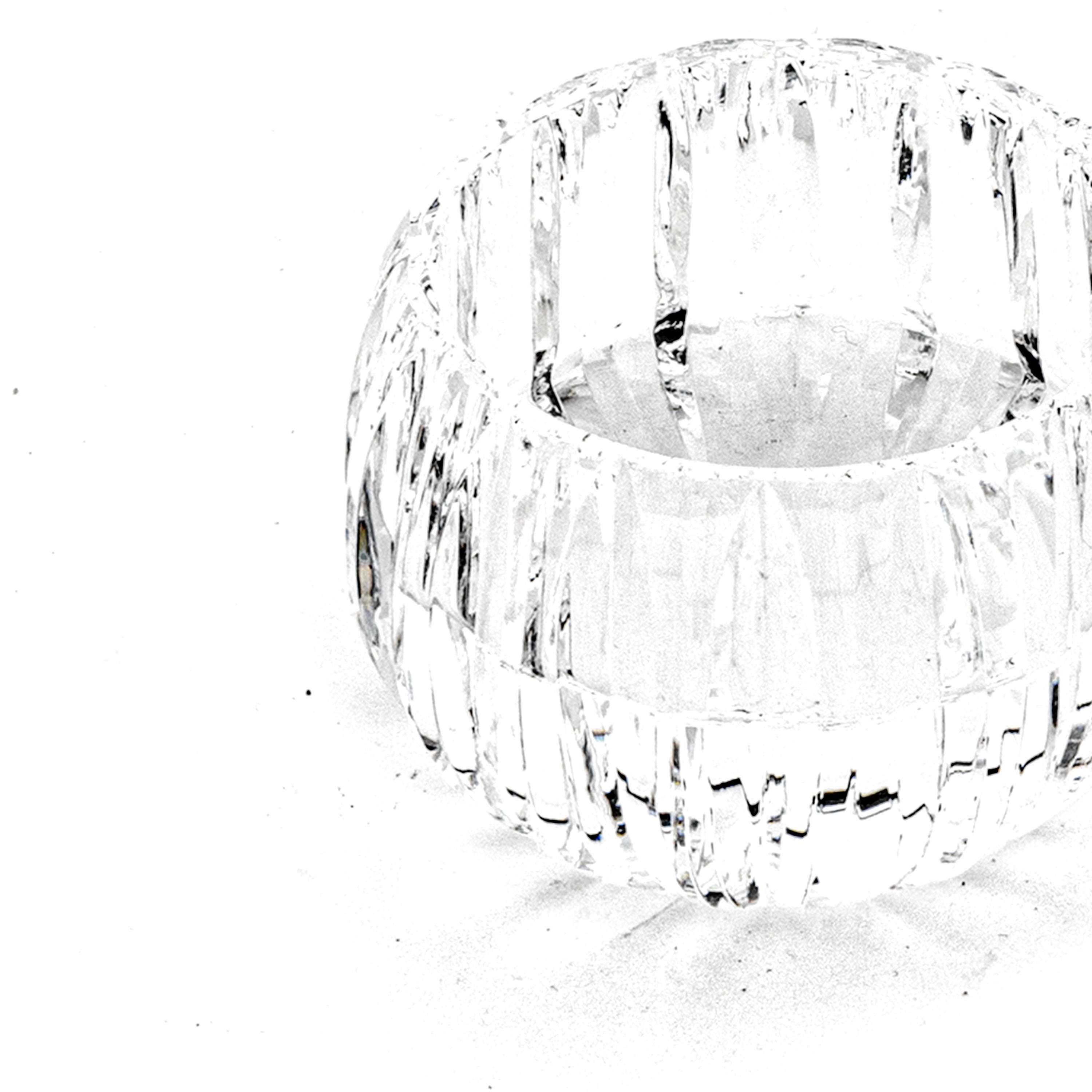 Veritas Home. Crystal Decorative Bowl. Small Size